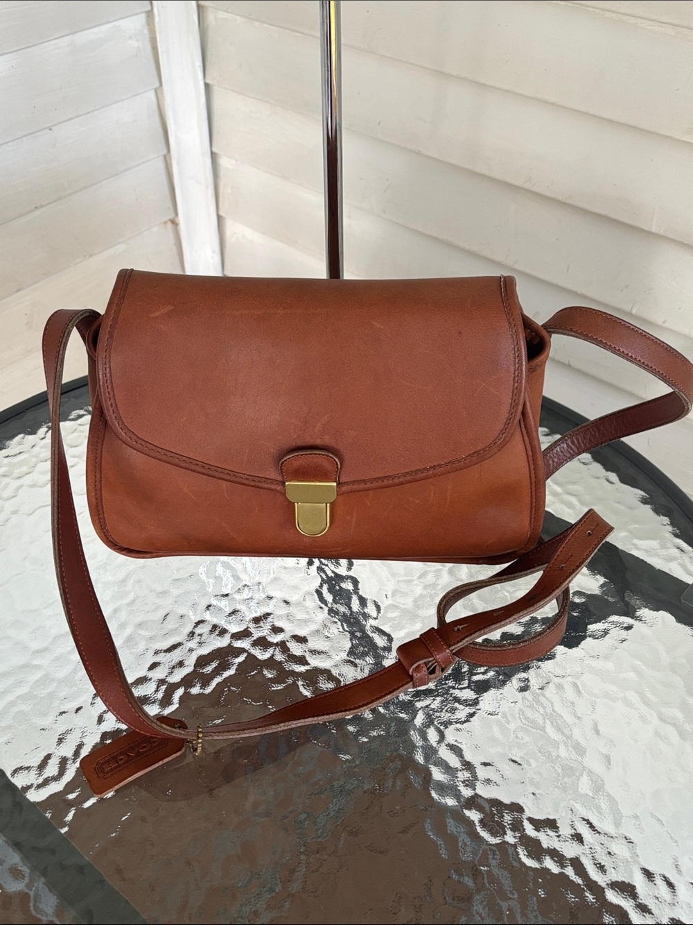 Vintage Coach Camden Classics Gilfrod Bag